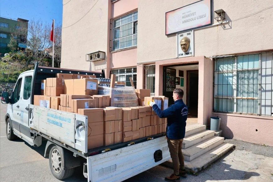 Konak Belediyesi’nden okullara hijyen desteği Dünya Sağlık Haftası’nda başladı