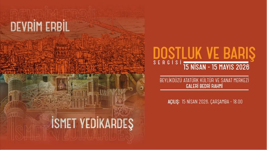 Usta Sanatçılar Devrim Erbil Ve İsmet Yedikardeş'in Eserleri Beylikdüzü'nde Sanatseverlerle Buluşuyor