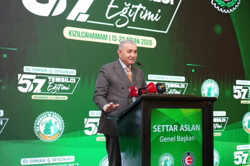 Öz Orman İş Sendikası Genel Başkanı Settar Aslan: “Orman teşkilatında teknik eksik yok, sorun kara gücünde”