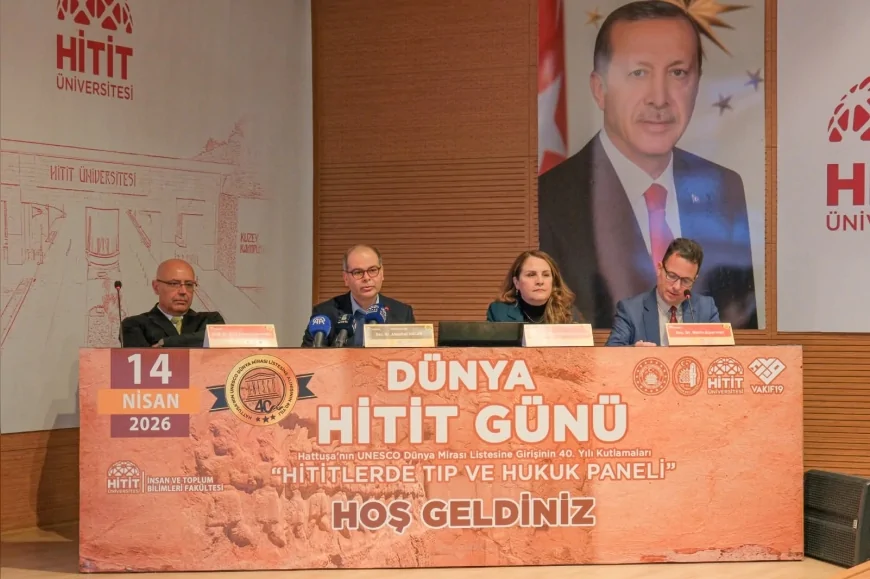 Çorum’da “Hititlerde Tıp ve Hukuk” paneli Hattuşa’nın UNESCO sürecinin 40 yılı kapsamında gerçekleştirildi