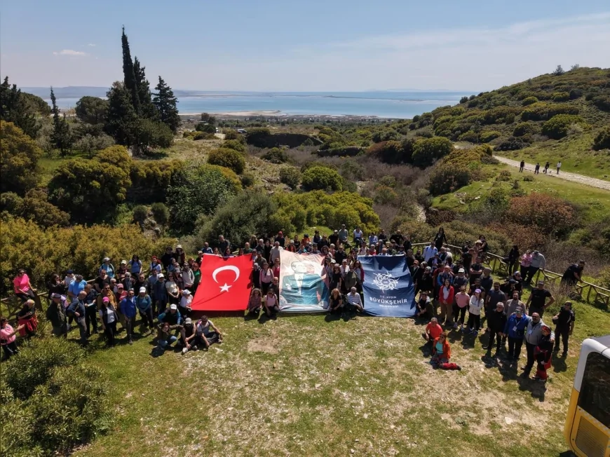 AYDIN BÜYÜKŞEHİR BELEDİYESİ SÖKE DOĞANBEY ROTASINDA TREKKİNG ETKİNLİĞİ DÜZENLEDİ