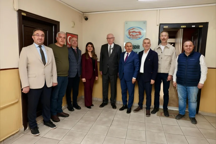 Odunpazarı Belediye Başkanı Kazım Kurt Eskişehir’de Esnaf Odalarıyla Bir Araya Geldi