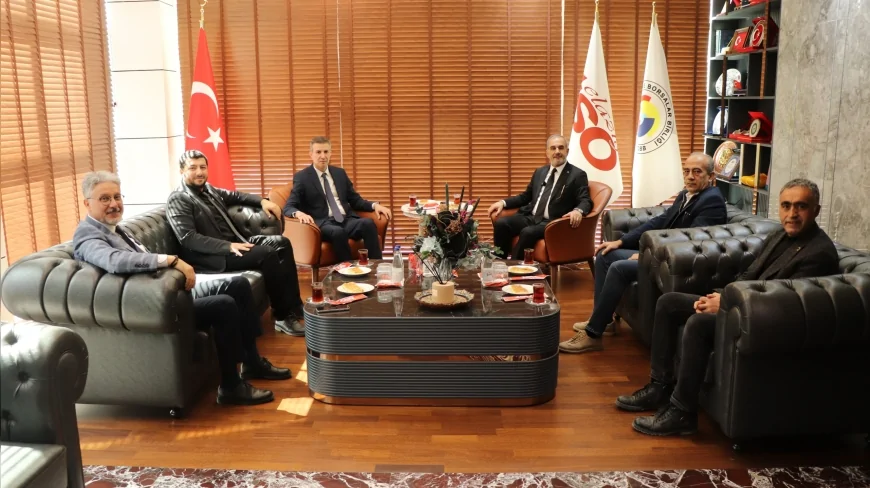 Elazığ Ticaret ve Sanayi Odası ile Fırat Üniversitesi arasında üniversite-sanayi iş birliği görüşmesi