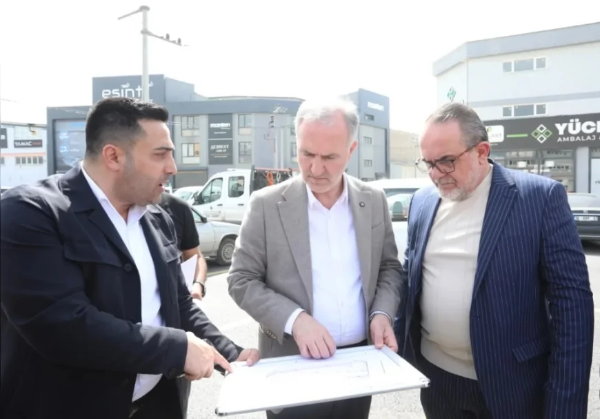 İnegöl Belediyesi Ağaç İşleri Sanayisinde 127 araçlık ücretsiz otoparkı hizmete açtı