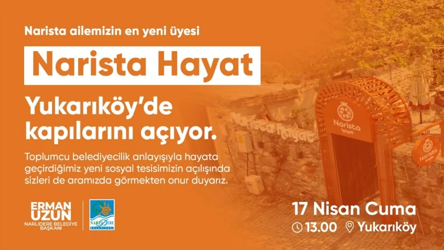 Narlıdere Belediyesi Tarihi Yukarıköy’de Narista Hayat’ı 17 Nisan’da Hizmete Açıyor