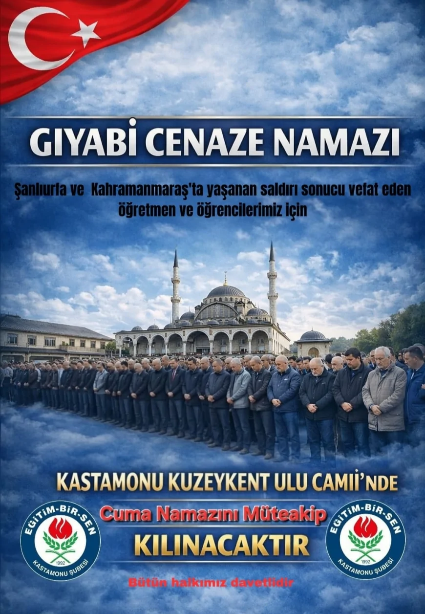 Eğitim-Bir-Sen Kastamonu Şube Başkanı Orhan Sancaktaroğlu: “Eğitimcilerimize Yönelik Şiddet Asla Kabul Edilemez”