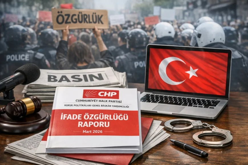 CHP Hukuk Politikaları Raporu Türkiye’de İfade Özgürlüğüne Müdahalelerin Arttığını Ortaya Koydu