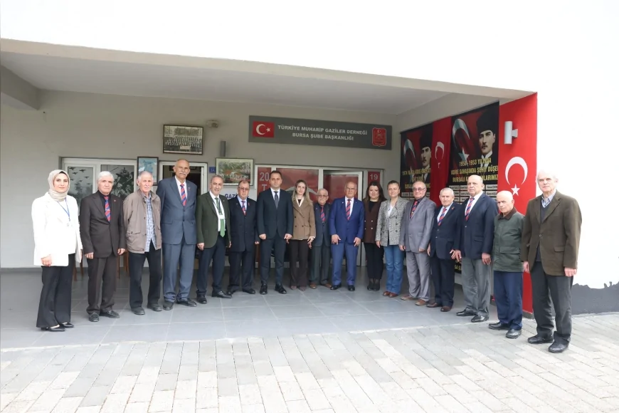 Nilüfer Belediyesi Şehitler Haftası’nda gazi ve şehit yakınlarını ziyaret etti