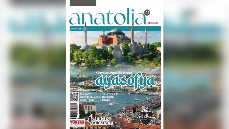 Konya merkezli Anatolia dergisinin 4.sayısı yayımlandı; kültür ve tarih dosyaları dikkat çekti