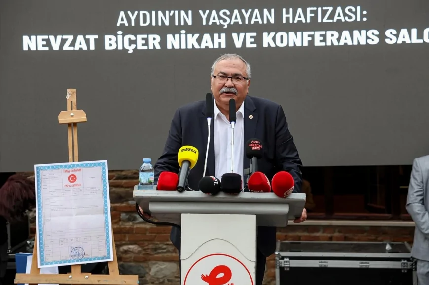 EFELER BELEDİYE BAŞKANI ANIL YETİŞKİN: “NEVZAT BİÇER BU KENTİN ORTAK DEĞERİDİR”