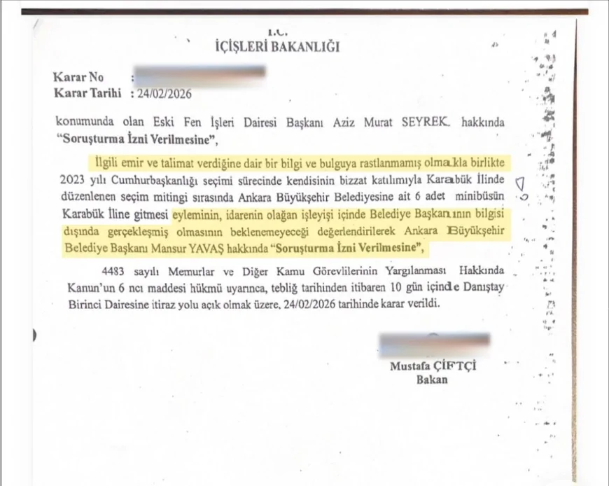 Ankara Büyükşehir Belediye Başkanı Mansur Yavaş Hakkında Soruşturma İzni Tartışma Yarattı