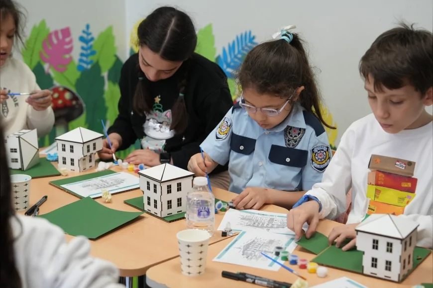 Eskişehir Büyükşehir Belediyesi Çocuklara Odunpazarı’nda Mimarlık Deneyimi Sundu
