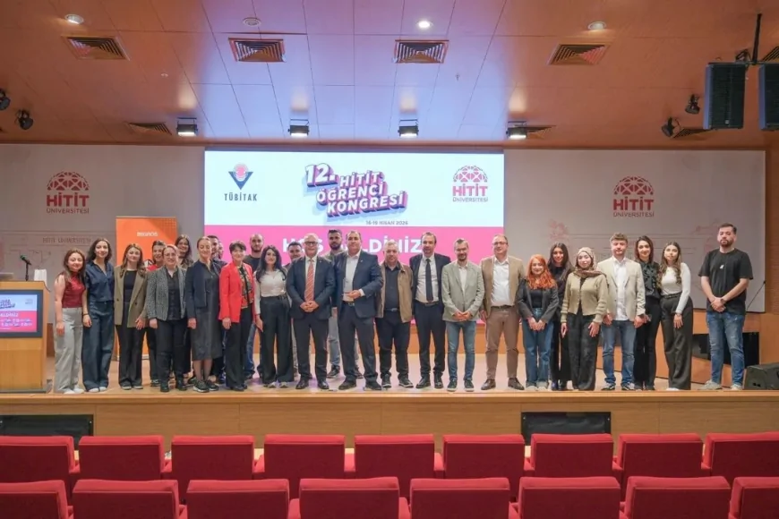 Çorum’da 12. Hitit Öğrenci Kongresi’nde 53 üniversiteden 315 genç araştırmacı buluştu