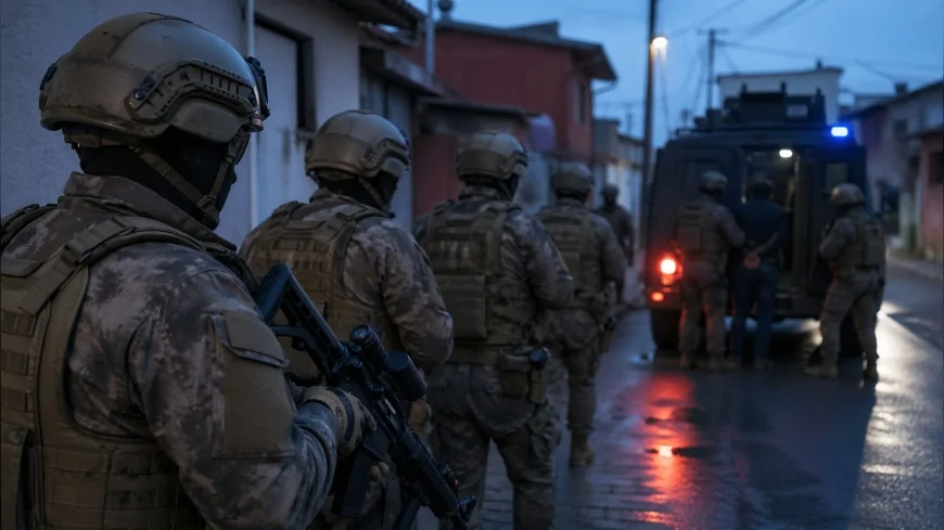 24 İlde DEAŞ Terör Örgütüne Yönelik Operasyonlarda 90 Şüpheli Yakalandı