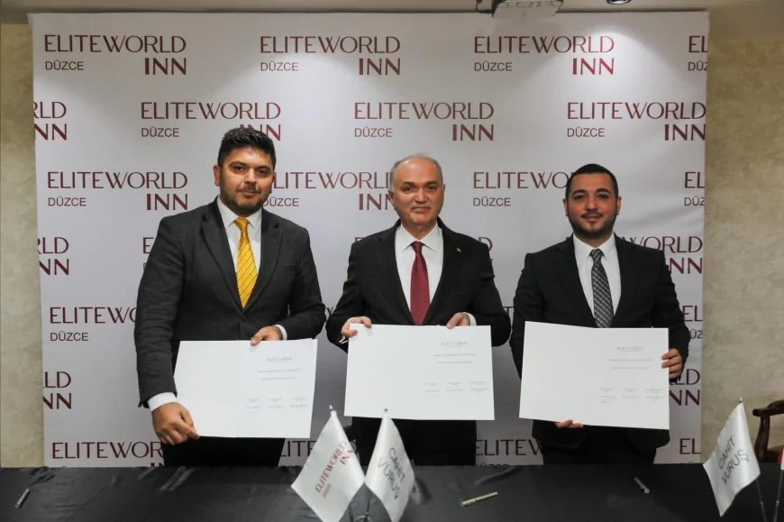 Düzce’de Elite World Inn Otel İçin İmzalar Atıldı Yeni Yatırım Şehre Katkı Sağlayacak!