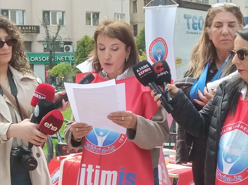 Eğitim-İş Sendikası Güvenli Okul Sağlıklı Eğitim İçin Türkiye Genelinde İmza Kampanyası Başlattı