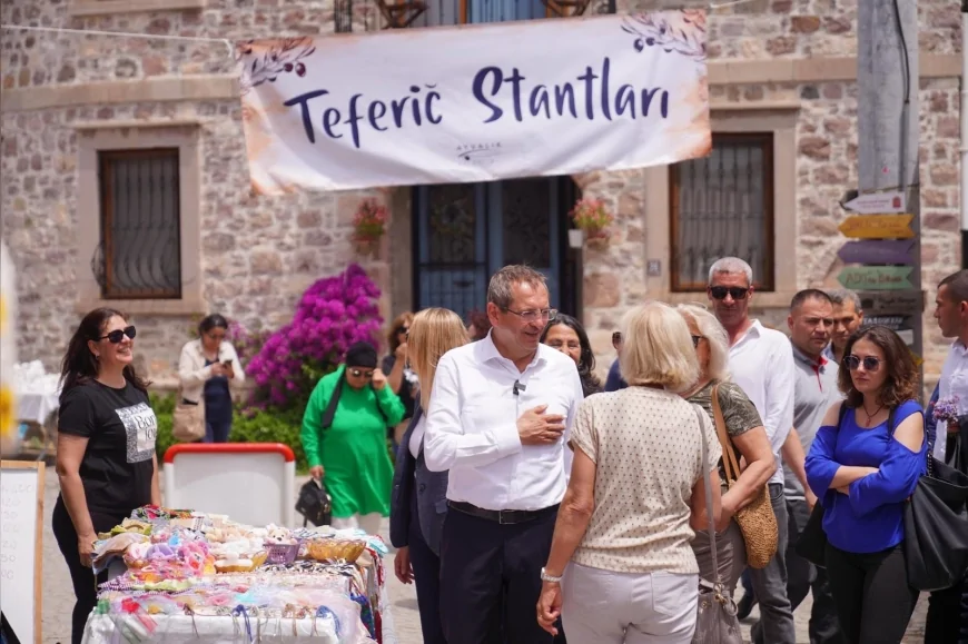 Ayvalık Belediyesi Küçükköy Teferiç Şenlikleri ile Baharın Coşkusunu Üç Gün Boyunca Yaşatacak