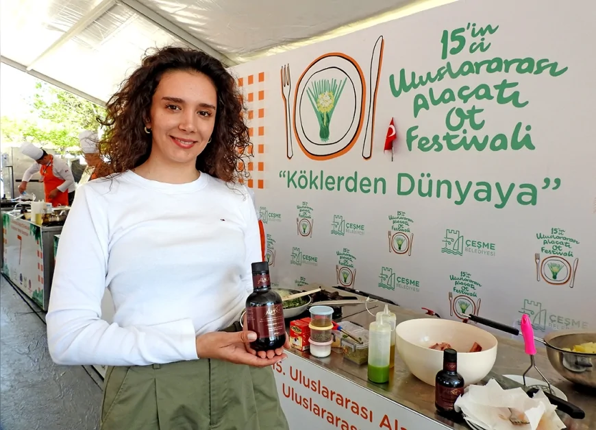 Alaçatılı Girişimci Simay Evgin’in “Aleysim” Markası Uluslararası Festivalde Şeflerin Tercihi Oldu