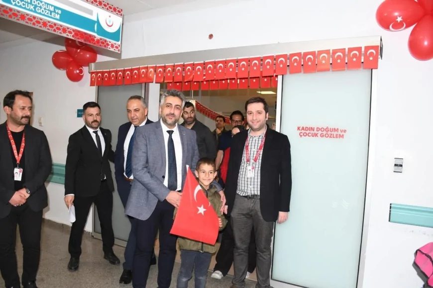 Çorum Hitit Üniversitesi Erol Olçok Eğitim ve Araştırma Hastanesi Başhekimi Doç. Dr. Muhammed Gömeç: “23 Nisan coşkusunu minik hastalarımızla paylaştık”