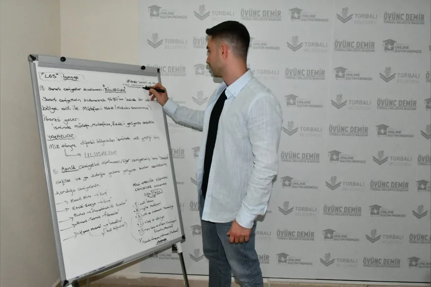 TORBALI BELEDİYESİ BAŞKANLIĞI: “LGS HAZIRLIK SÜRECİNDE ÖĞRENCİLERE ÜCRETSİZ ONLINE EĞİTİM DESTEĞİ SAĞLANACAK