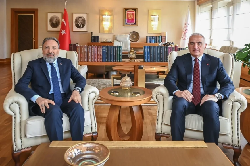 Kültür ve Turizm Bakanı Mehmet Nuri Ersoy: “Tarihî mirasın korunması için iş birliğini kararlılıkla sürdürüyoruz”