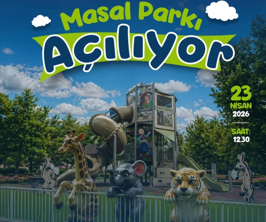 Çorum Belediyesi 23 Nisan’da Masal Parkı’nı açıyor çocuklar için yeni yaşam alanı hizmete giriyor
