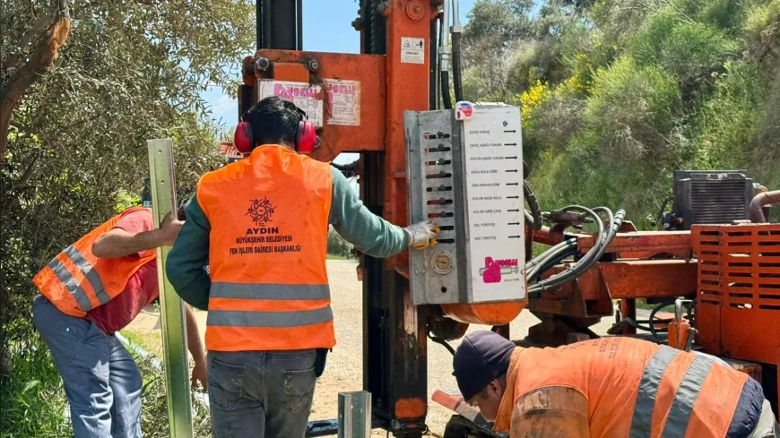 Aydın Büyükşehir Belediye Başkanı Özlem Çerçioğlu öncülüğünde kent genelinde ulaşım altyapısı güçleniyor