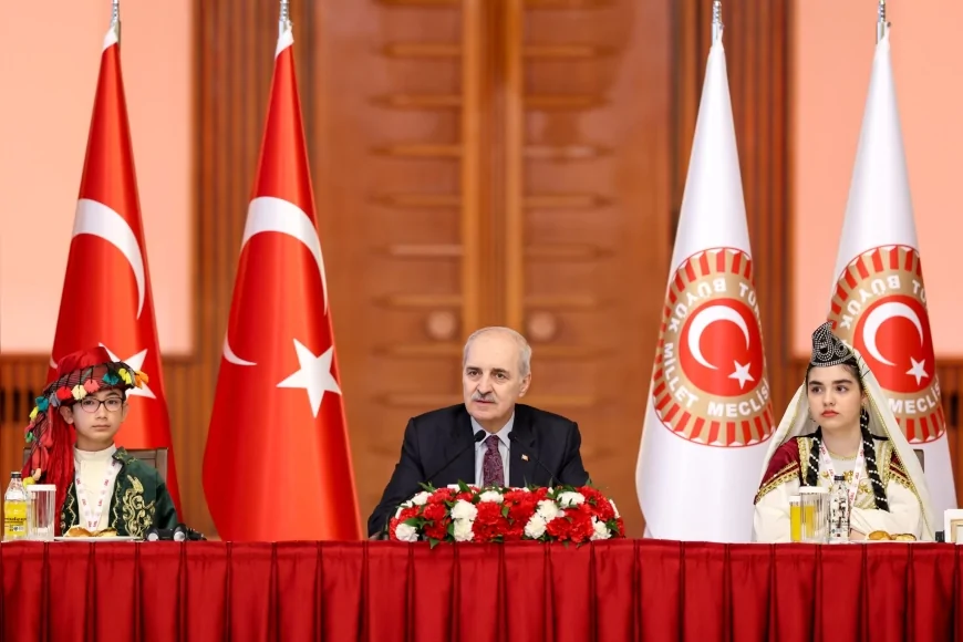 TBMM Başkanı Prof. Dr. Numan Kurtulmuş: “Egemenlik milletindir, gelecek çocukların omuzlarında yükselecek”