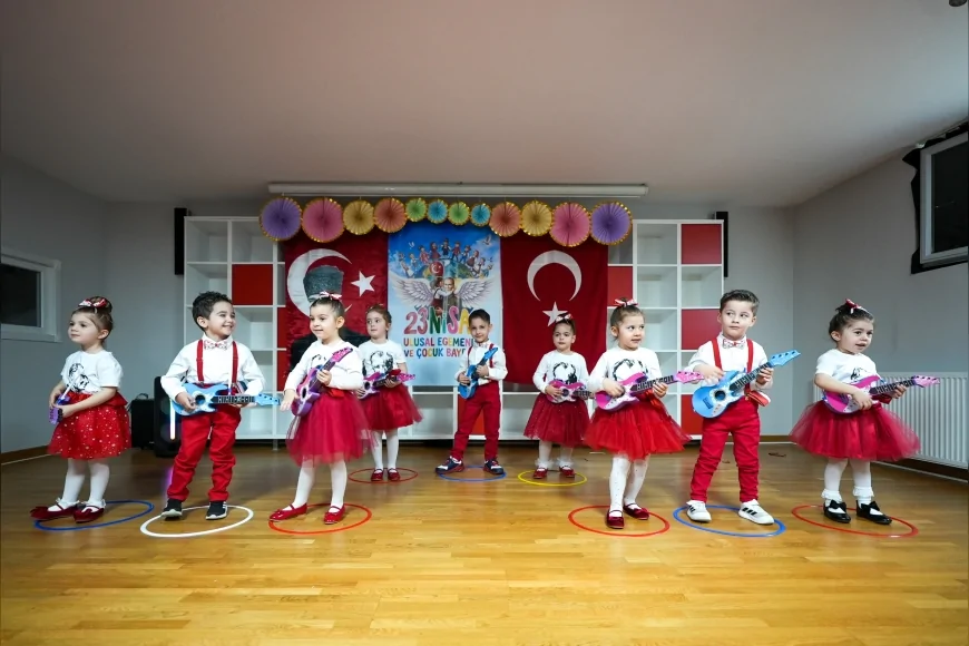Maltepe Belediyesi Kreşlerinde 23 Nisan Coşkusu Gösterilerle Kutlandı
