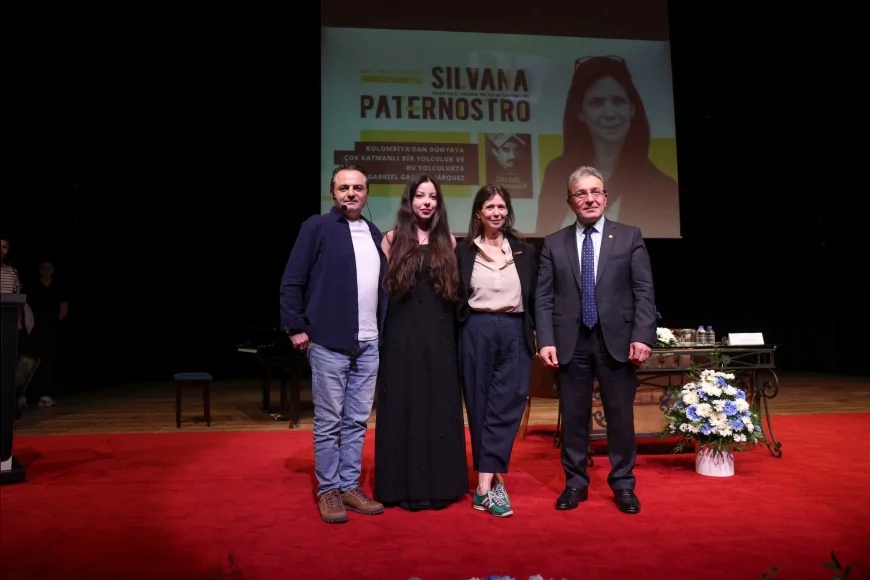 Dokuz Eylül Üniversitesi DEÜ Talks Etkinliğinde Silvana Paternostro Öğrencilerle Buluştu