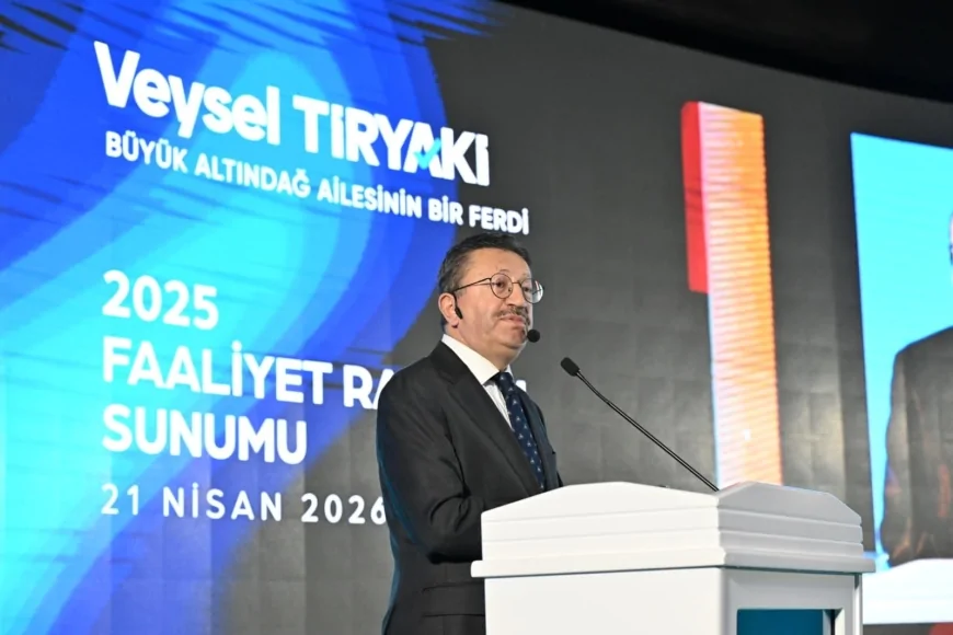 ALTINDAĞ BELEDİYE BAŞKANI DR VEYSEL TİRYAKİ 2025 FAALİYETLERİNİ AÇIKLADI YÜZDE 31 YATIRIM ORANIYLA ANKARA’DA İLK SIRADA