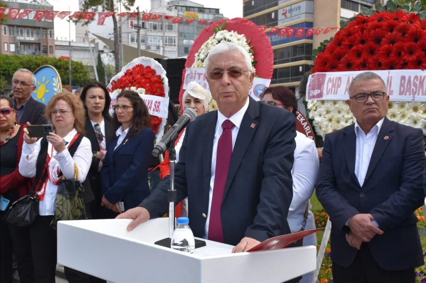 CHP ANTALYA İL BAŞKANI NAİL KAMACI: “MİLLİ EGEMENLİK ÜZERİNDEKİ VESAYETİ KABUL ETMİYORUZ”