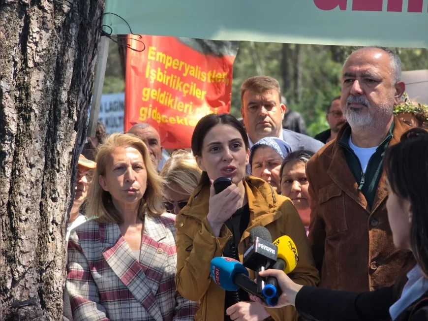 CHP Muğla Milletvekili Av. Gizem Özcan Akbelen’de “Esra’yı alacağız Akbelen’i vermeyeceğiz” dedi