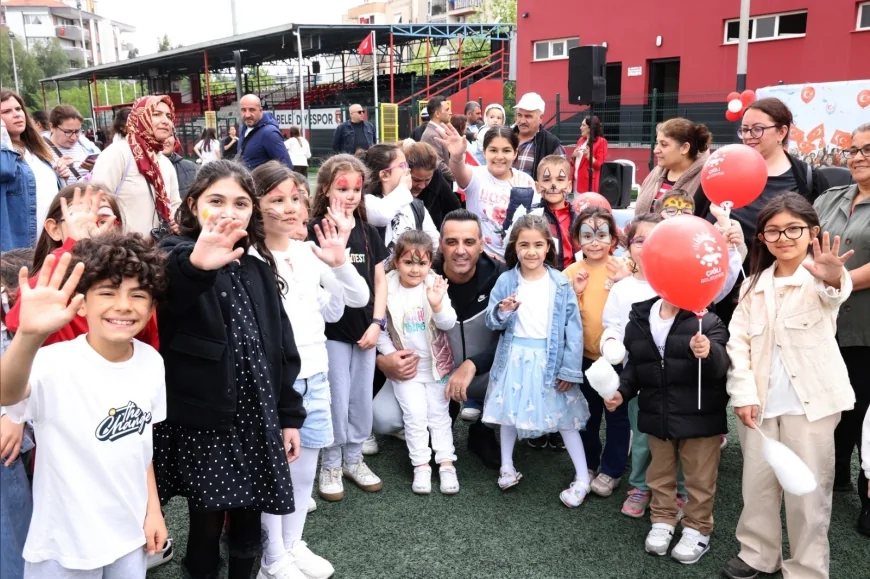 Çiğli Belediye Başkanı Onur Emrah Yıldız: “Çocuklarımızın gülümsemesi bizlere umut ve enerji veriyor”