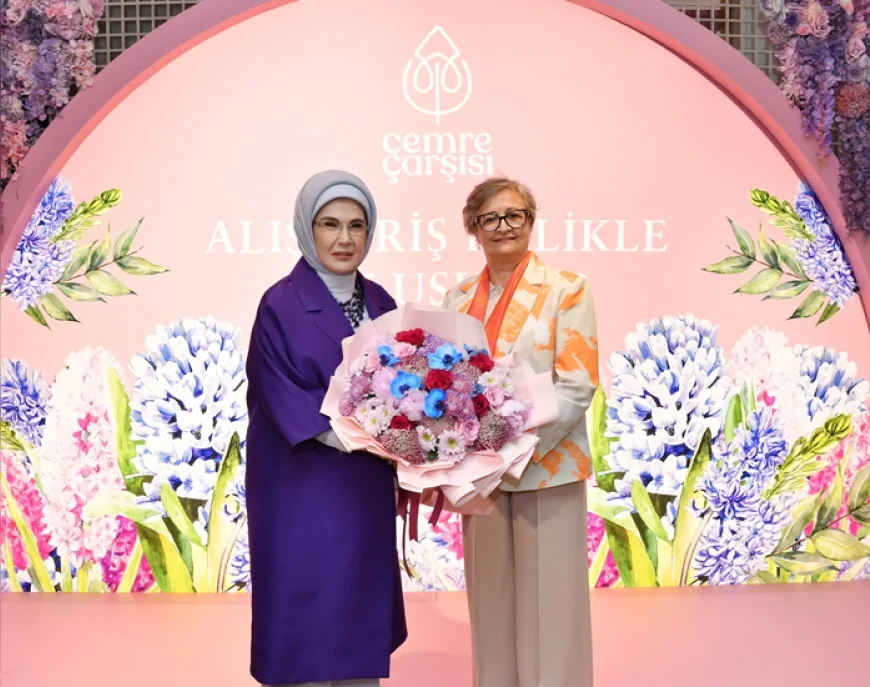 CUMHURBAŞKANI ERDOĞAN’IN EŞİ EMİNE ERDOĞAN: “AİLE, İYİLİK VE SÜRDÜRÜLEBİLİRLİK ÇÖZÜMÜN TAM MERKEZİNDEDİR”