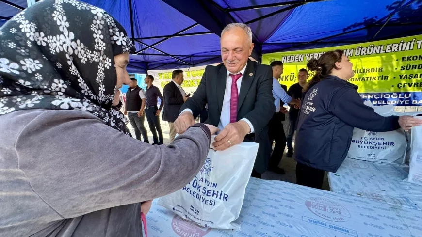 Aydın Büyükşehir Belediye Başkanı Özlem Çerçioğlu: “Ata tohumlarını vatandaşlarımızla buluşturmaya devam ediyoruz”