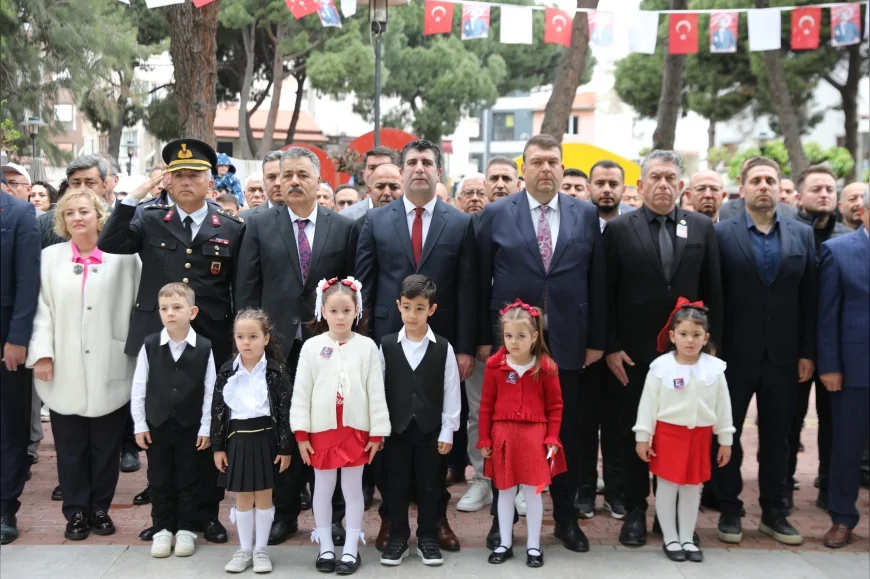 SEFERİHİSAR’DA 23 NİSAN ULUSAL EGEMENLİK VE ÇOCUK BAYRAMI COŞKUSU RESMİ TÖREN VE ÇEŞİTLİ ETKİNLİKLERLE KUTLANDI