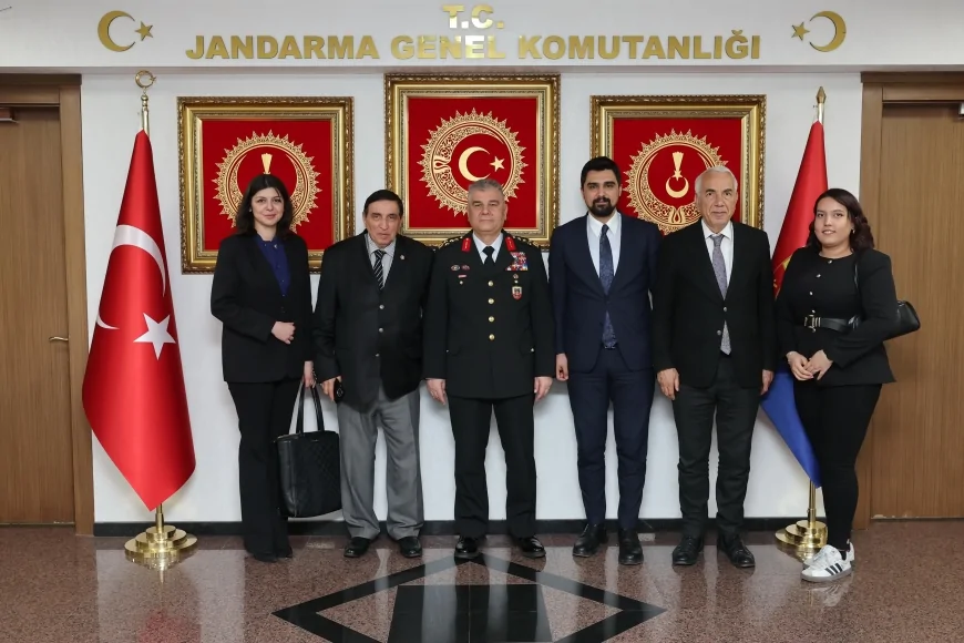Jandarma Genel Komutanı Orgeneral Ali Çardakcı CUMHA Heyetini Kabul Etti “Güvenlikte Teknoloji ve Sahada Etkinlik Artıyor”