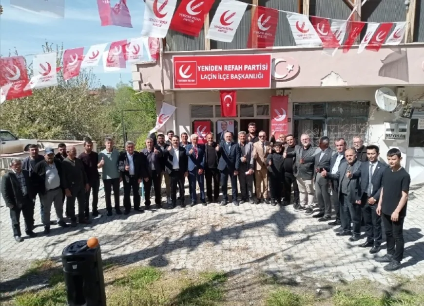 Yeniden Refah Partisi Çorum İl Başkanı Nuri Kuşcu: “Laçin’de teşkilatlanma çalışmalarımız kararlılıkla sürecek”
