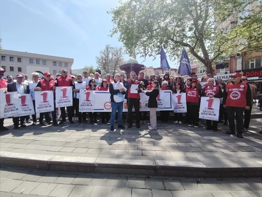 DİSK KESK TMMOB TTB BURSA BİLEŞENLERİNDEN 1 MAYIS ÇAĞRISI “BİRLEŞELİM DEĞİŞTİRELİM”