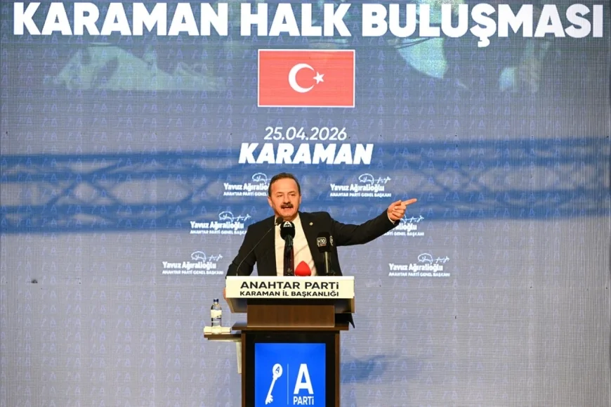ANAHTAR PARTİ GENEL BAŞKANI YAVUZ AĞIRALİOĞLU: “UMURSAMAZ SİYASETİNİZE SON VERECEĞİZ”