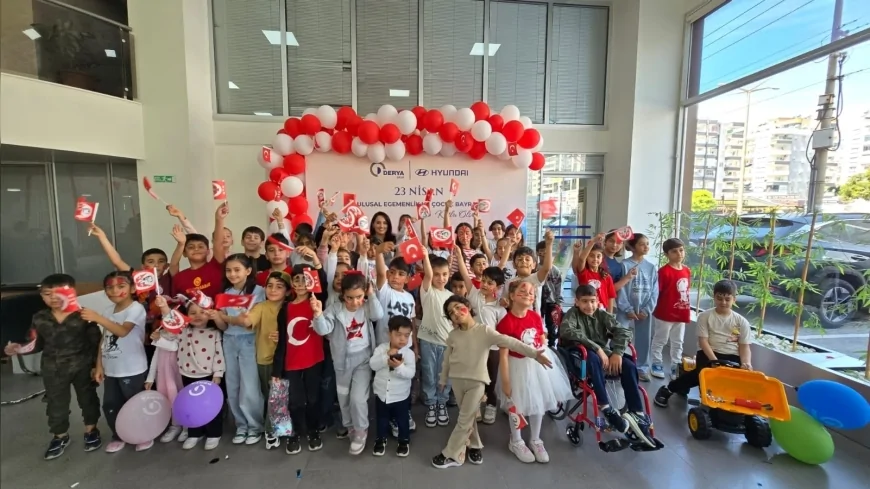 Derya Grup, 23 Nisan’da Hyundai Derya Otomotiv’de çocuklar için üç gün süren renkli şenlik düzenledi