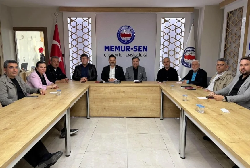 Memur-Sen Çorum İl Temsilcisi Fatih Okumuş: “1 Mayıs coşkusunu Çorum’dan tüm Türkiye’ye yayacağız”