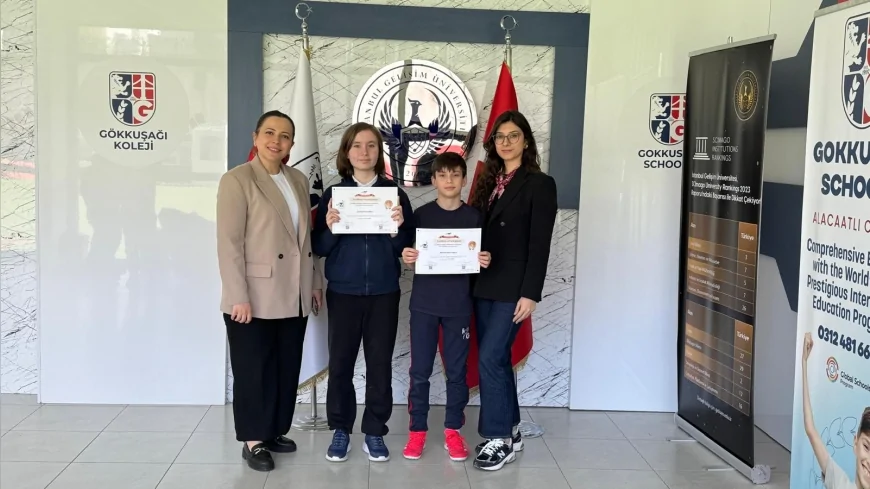 Gökkuşağı Koleji Ankara Kampüsü Öğrencileri Uluslararası Kanguru Yarışmalarında Dünya Finaline Yükseldi