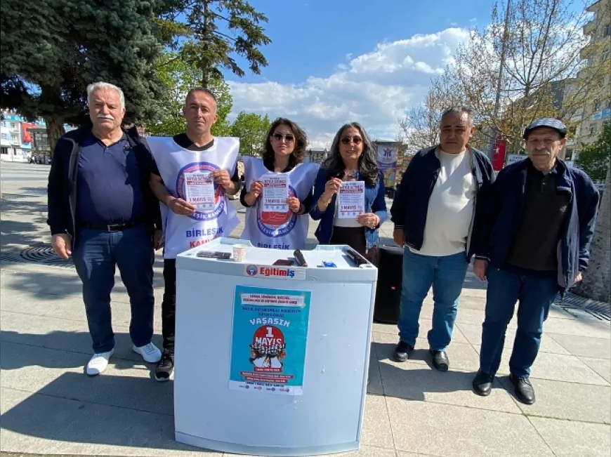 Eğitim-İş Şube Başkanı Tuba Demirel: “1 Mayıs’ta emeğin onuruyla alanlarda buluşuyoruz”
