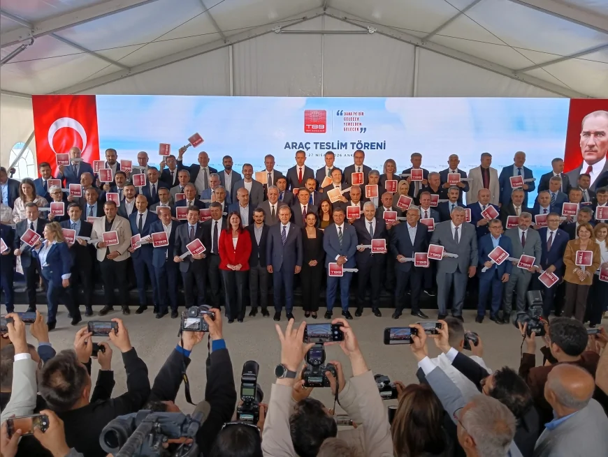 TBB’den 94 belediyeye 95 hizmet aracı desteği: “Hizmette adaletli olmak esas amacımız”