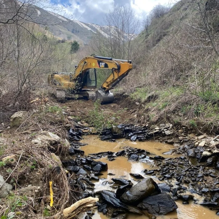 Ödemiş Belediye Başkanı Mustafa Turan: “48 mahallede heyelan ve taşkınlara karşı sahada kesintisiz çalışma yürütüyoruz”