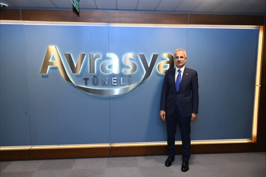 Ulaştırma ve Altyapı Bakanı Abdulkadir Uraloğlu: “Avrasya Tüneli 9,5 milyon farklı araç tarafından 180 milyon kez kullanıldı”