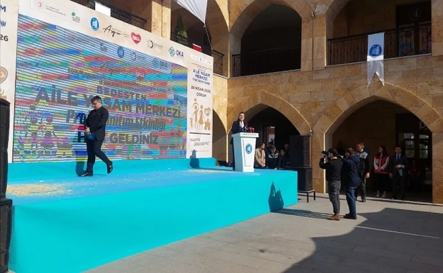 Orta Karadeniz Kalkınma Ajansı ve Çorum Belediyesi İş Birliğiyle Aile Yaşam Merkezi Sözleşme Töreni Sonrası Resmen Hizmete Açıldı