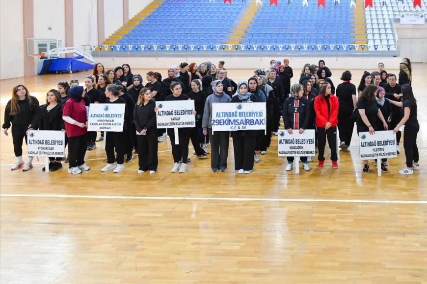 ALTINDAĞ BELEDİYE BAŞKANI VEYSEL TİRYAKİ: “ALTINDAĞ’IN TÜM KADINLARI ŞAMPİYON”